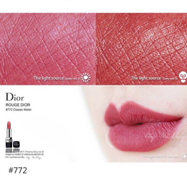 dior matte 772