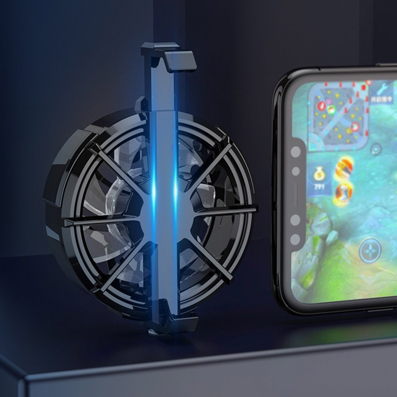 Quạt Tản Nhiệt Đèn LED Cho Điện Thoại