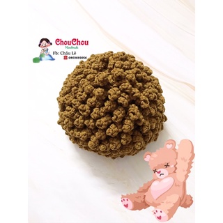 Nón tóc quăn cho bé cực kute ( 6-12 tháng)