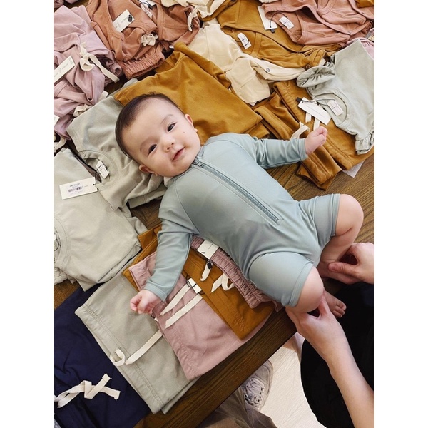 Charming Swimsuit (Đồ Bơi Liền Quần Bé Trai) Vải Từ Chai Nhựa Tái Chế, Chống Tia UV SPF50+ | BigBuy360 - bigbuy360.vn