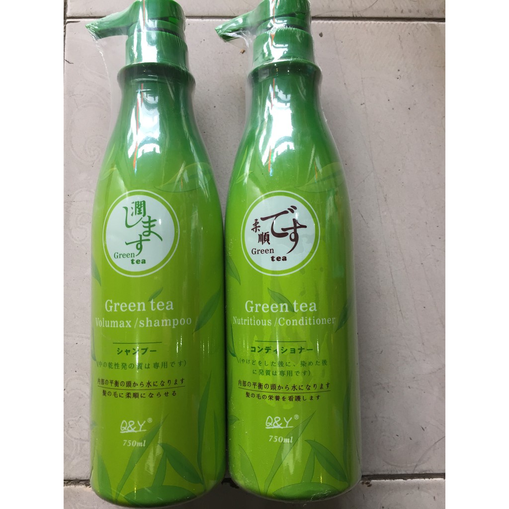 Dầu cặp gội xả Trà Xanh GREEN TEA 750ml hàng chuẩn