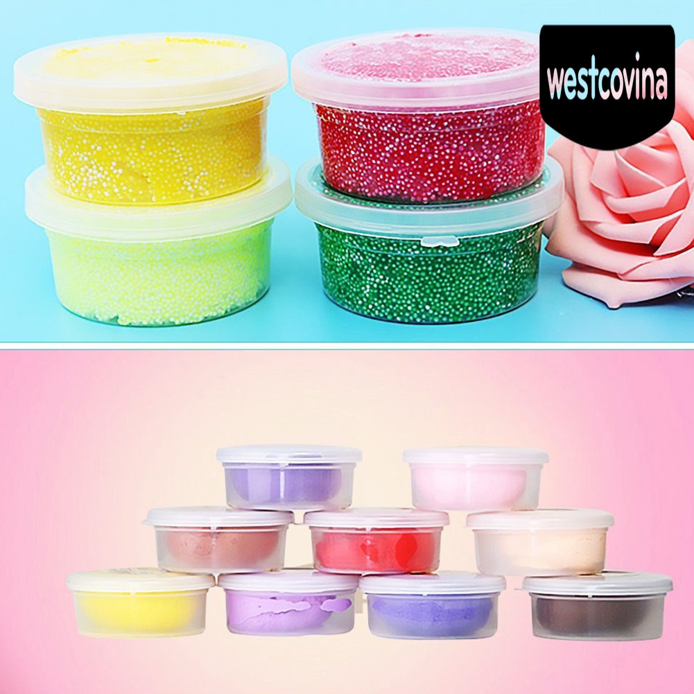 [Hot]☀ Set 12 Hộp Nhựa Tròn Đựng Đồ Chơi Slime