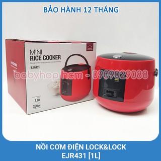 Nồi cơm điện Lock&Lock EJR431 [1L] Có 2 Màu Đỏ / Xanh