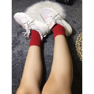 Giày prophere trắng hồng xám