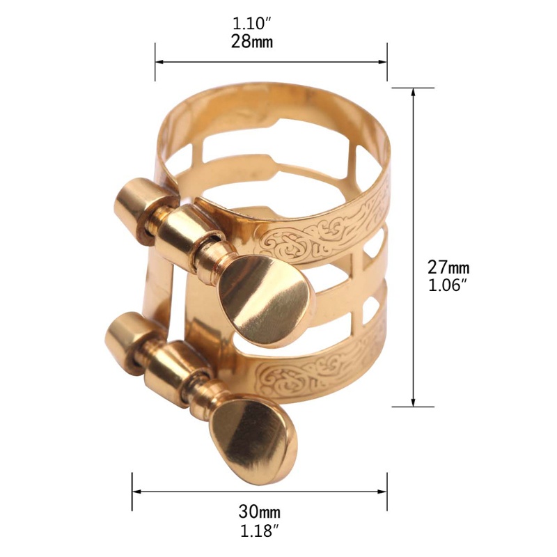 Miệng Thổi Kèn Alto Saxophone Màu Vàng