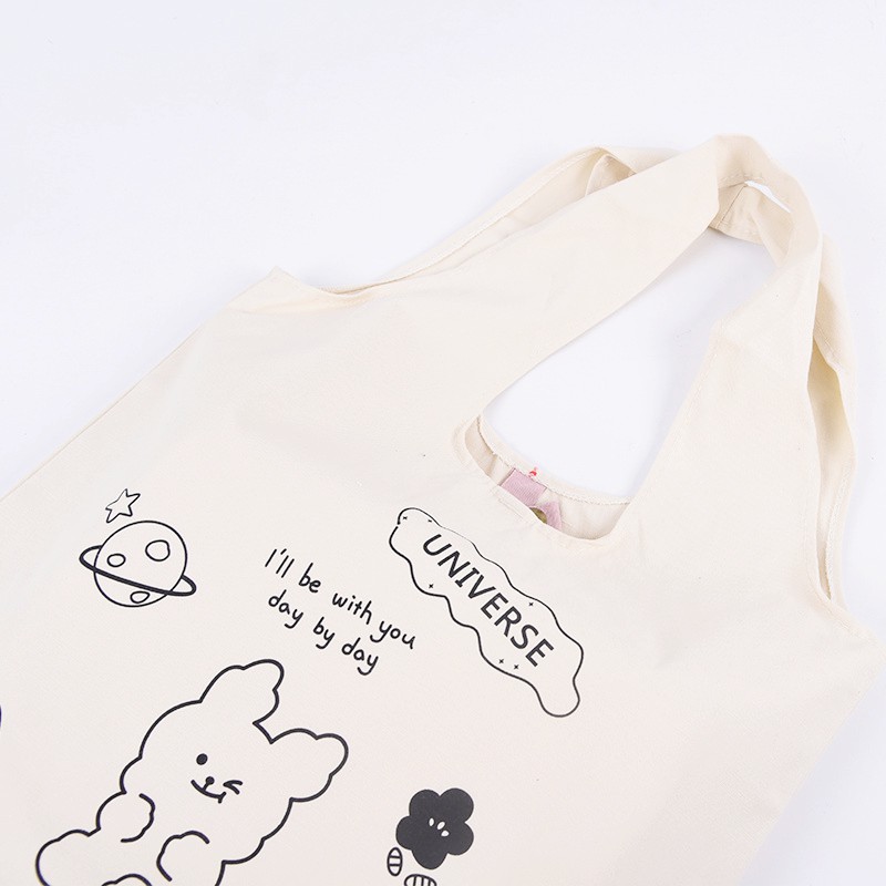 Túi tote vải canvas đeo chéo bag đi học thời trang ulzzang đẹp giá rẻ TV02