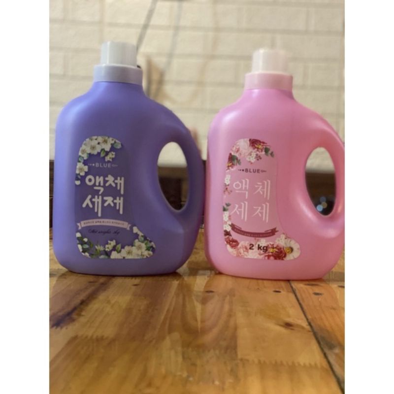 Nước giặt Blue Sky  can 2L hàn Quốc