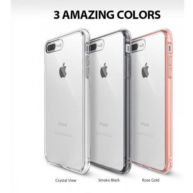 Ốp lưng iphone 7 - 7 Plus chống sốc trong suốt