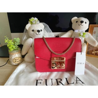Túi Furla Metro đỏ Ruby