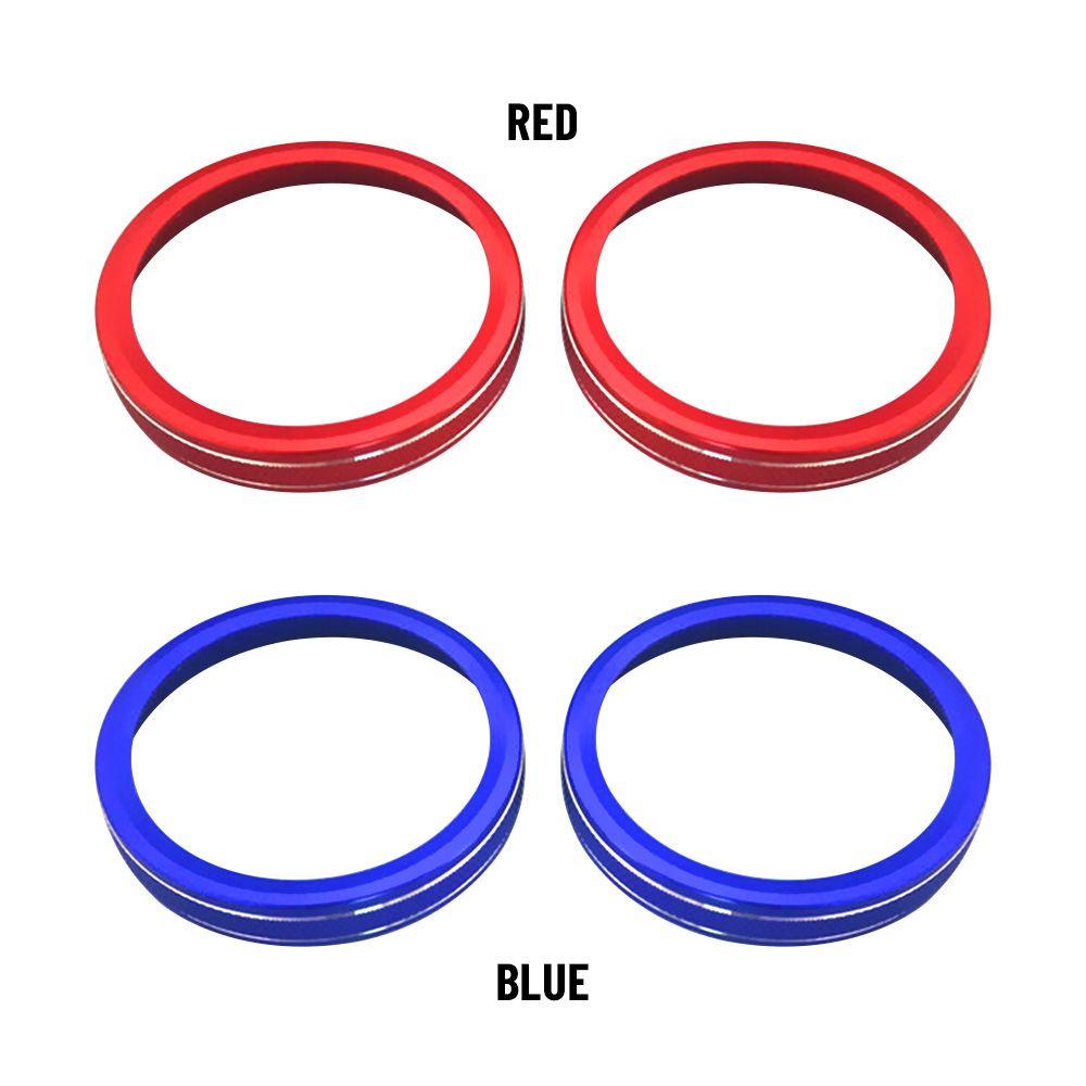 Bộ 2 Vòng Dán Trang Trí Cổng Xả Xe Hơi Benz GLE M GLK SL GLS SLK GLS CLS Class DIY