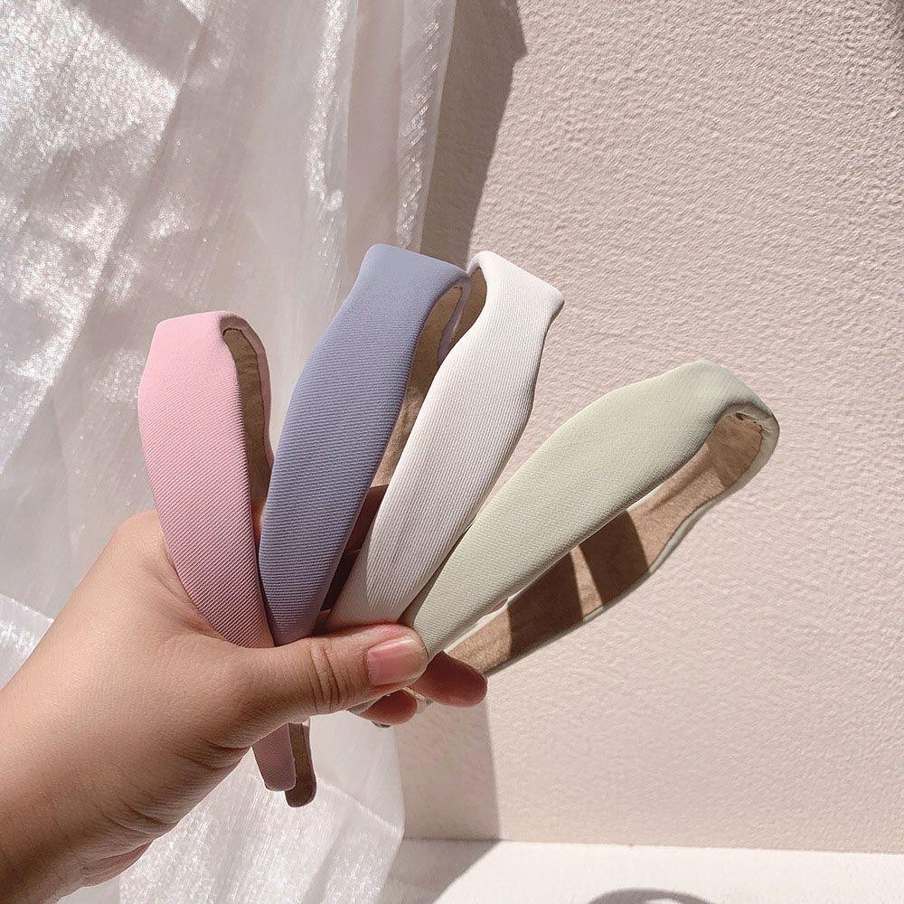 Băng Đô Cài Tóc Rửa Mặt Hình Lượn Sóng Đơn Giản Cổ Điển Hợp Thời Trang Cho Nữ