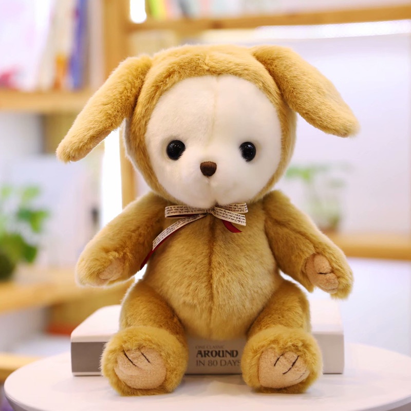 Gấu Teddy Nhồi Bông Màu Trắng Cỡ Lớn Làm Quà Tặng Sinh Nhật Cho Bé