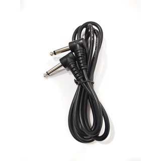 Dây jack 2 đầu 6 ly cong đen 1.5m