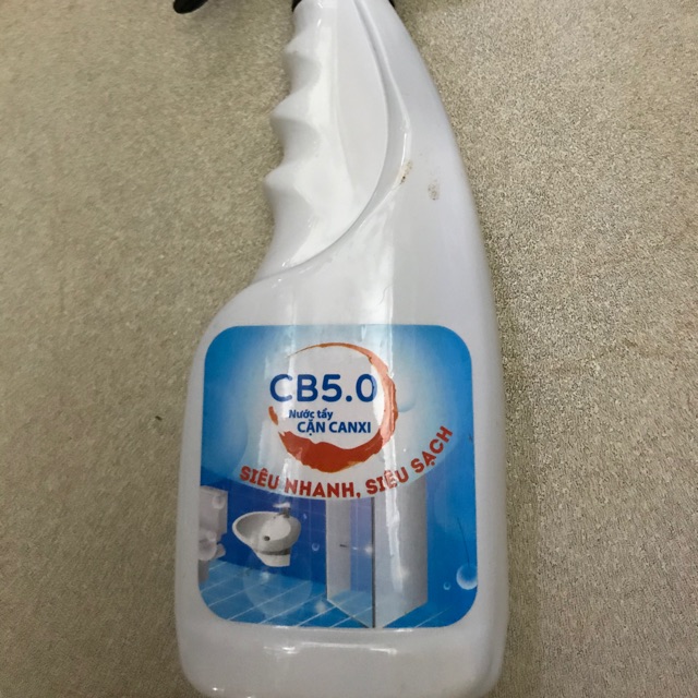 Nước tẩy cặn canxi CB5.0 500ml