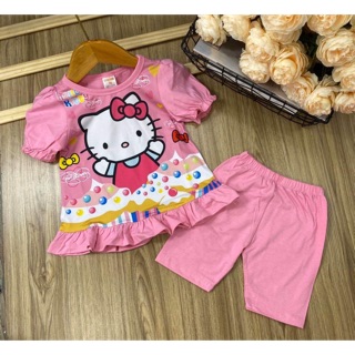 Bộ bèo kitty bé gái