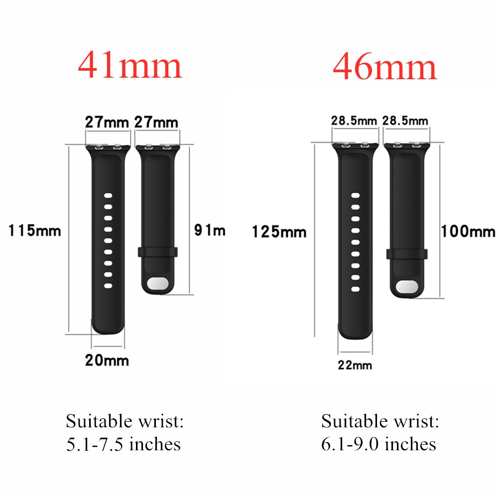 Dây Đeo Silicon Mềm Cho Đồng Hồ Thông Minh Oppo Watch 41mm 46mm / 46mm / 41mm