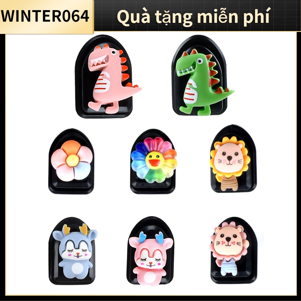 Móc Treo Đồ Mini Đa Năng Họa Tiết Hoạt Hình Dễ Thương Cho Mùa Đông