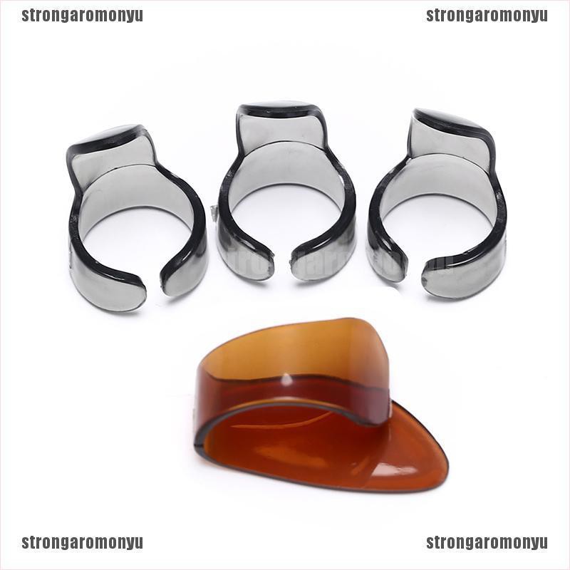 Bộ 4 Miếng Gảy Đàn Guitar 1 Ngón Cái 3 Ngón Cái