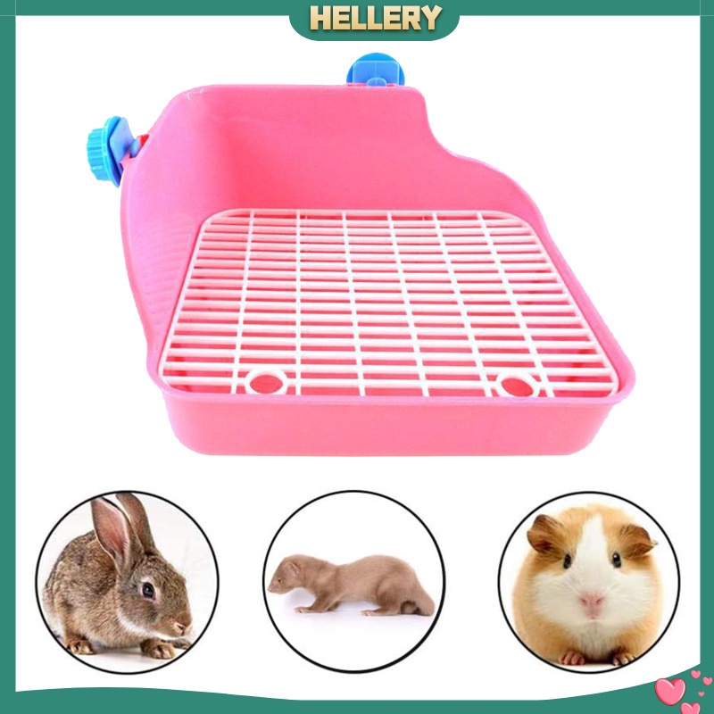 Khay Đi Vệ Sinh Trong Nhà Cho Thỏ / Hamster Tiện Dụng