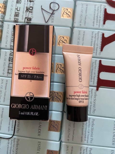 [Giorgio] Kem Nền Siêu Hót Giorgio Armani Power Fabric Mini 5ml | BigBuy360 - bigbuy360.vn