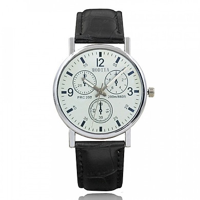 Đồng hồ đeo tay nam dây da Modiya DH97