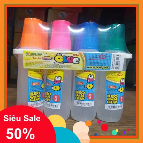 -Lốc (12 Chai) Hồ Nước Thiên Long G08-VPP Thanh Tú[Giá Tốt Nhất]