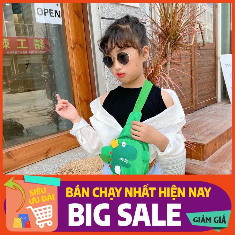 Túi Đeo Chéo Khủng Long Cho Bé Đi Chơi🌟SHOP CHUYÊN BALO CHO BÉ🌟 Túi Mini Cho Bé Phong Cách Hàn Quốc Siêu Yêu-hàng hot