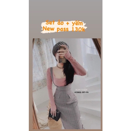 Set yếm + áo