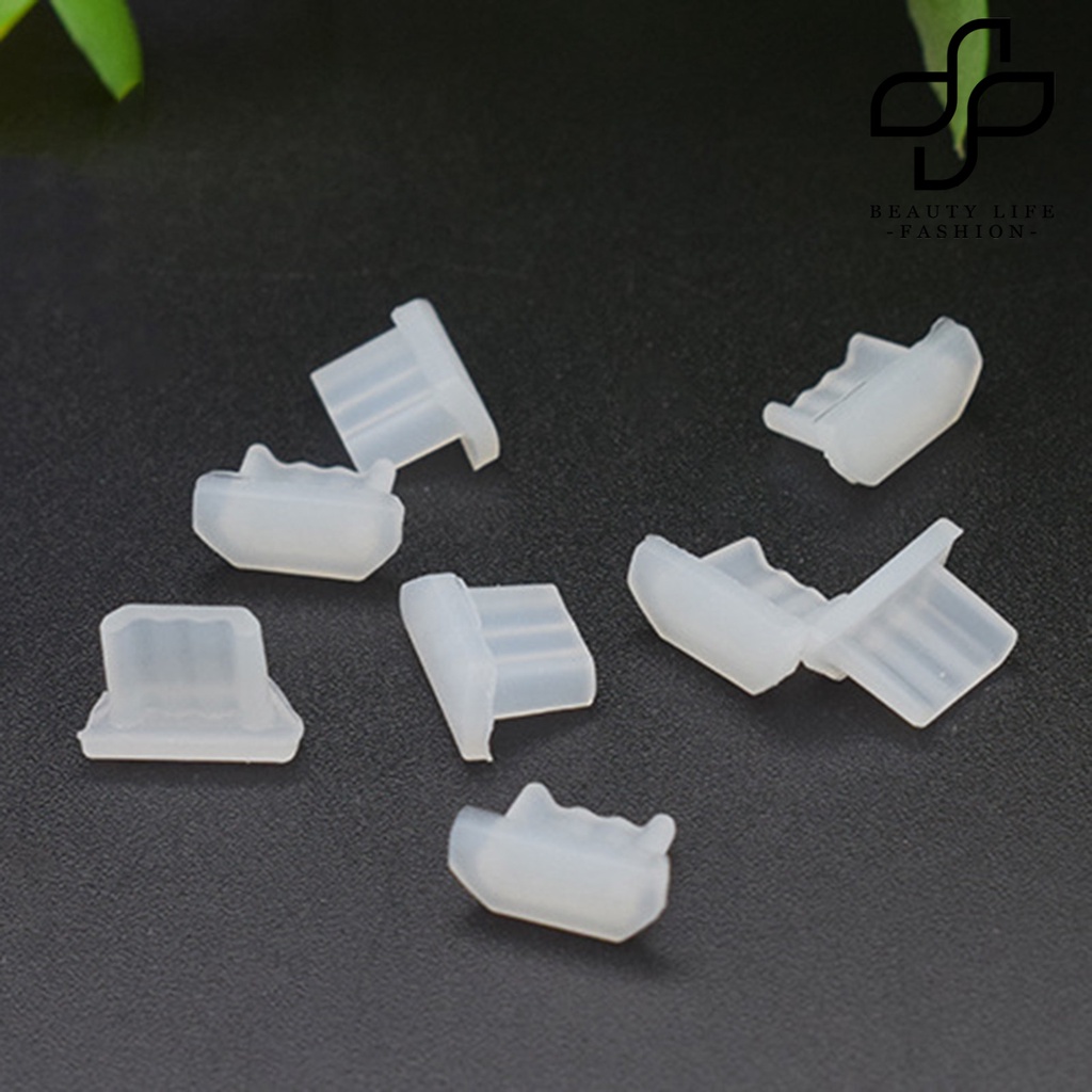 Bộ 5 Nút Bịt Chống Bụi Cổng Micro Usb Cho Điện Thoại