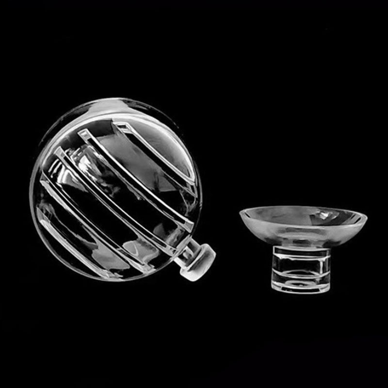 Chậu Trồng Cây Thủy Sinh Bằng Acrylic Trong Suốt Dạng Treo Trang Trí Bể Cá