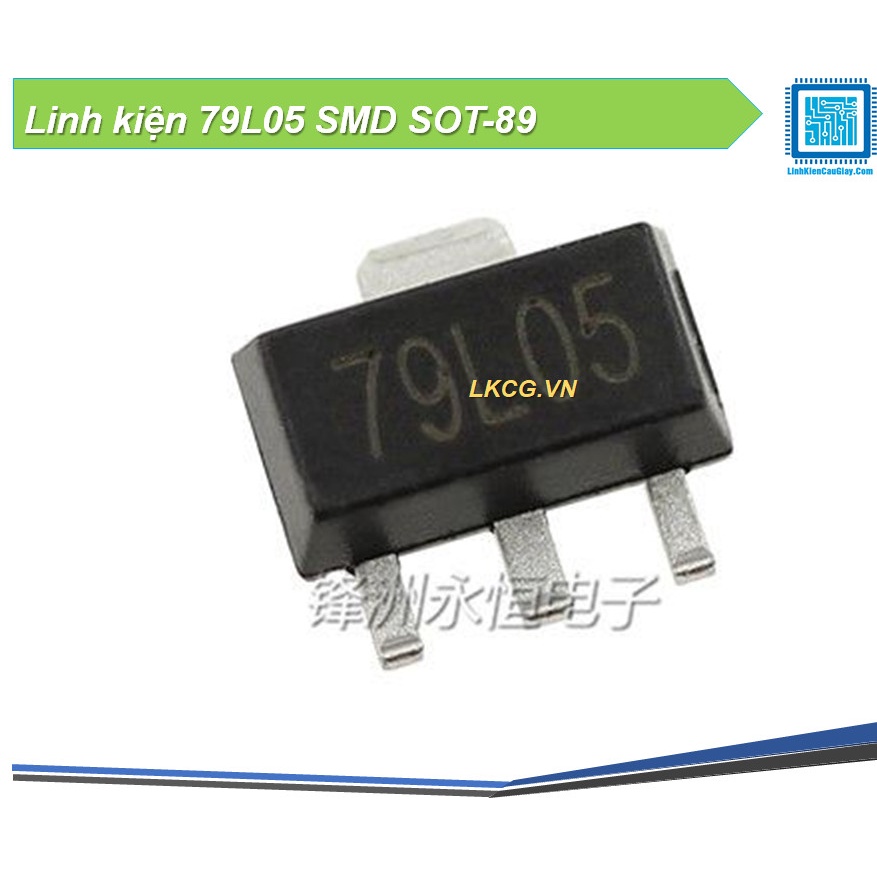Linh kiện 79L05 SMD SOT-89