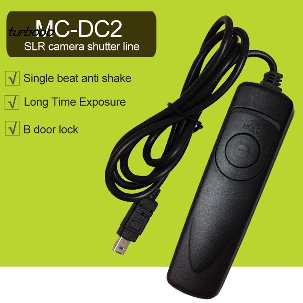 turbobo MC-DC2 Camera Remote Shutter Release Cord Cable for Nikon D750 DF D610 D7200 | BigBuy360 - bigbuy360.vn