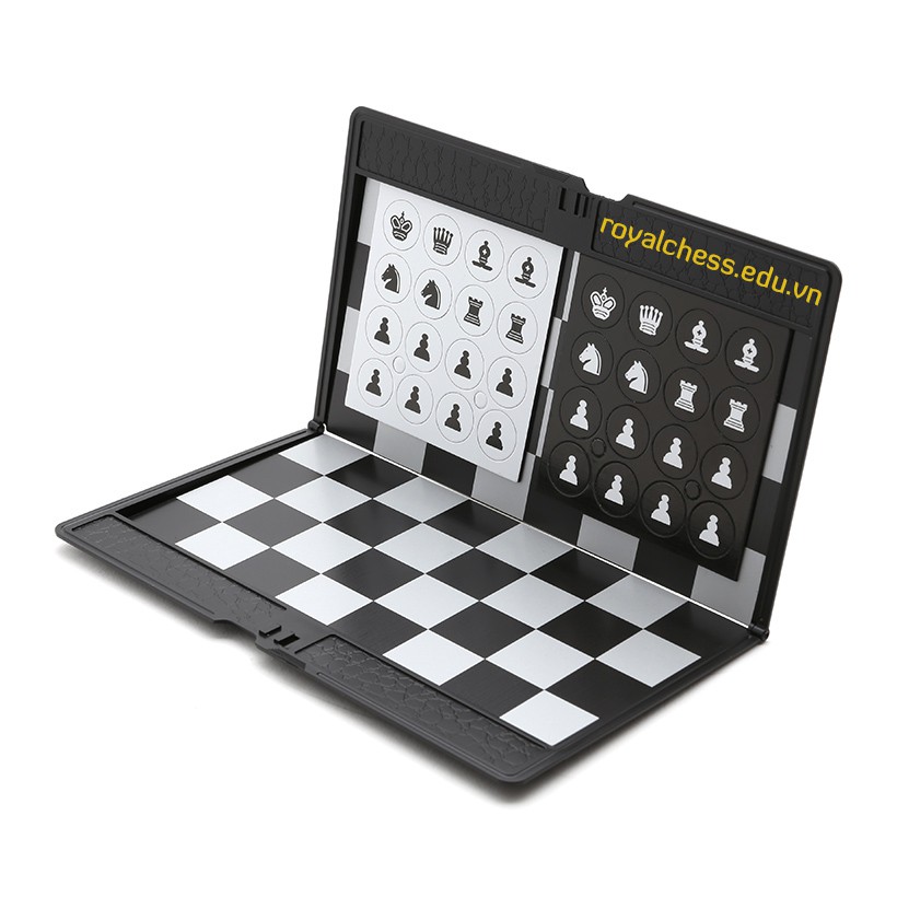 Bộ Cờ Vua UB Nam Châm Bỏ Túi - mini- du lịch ROYALCHESS