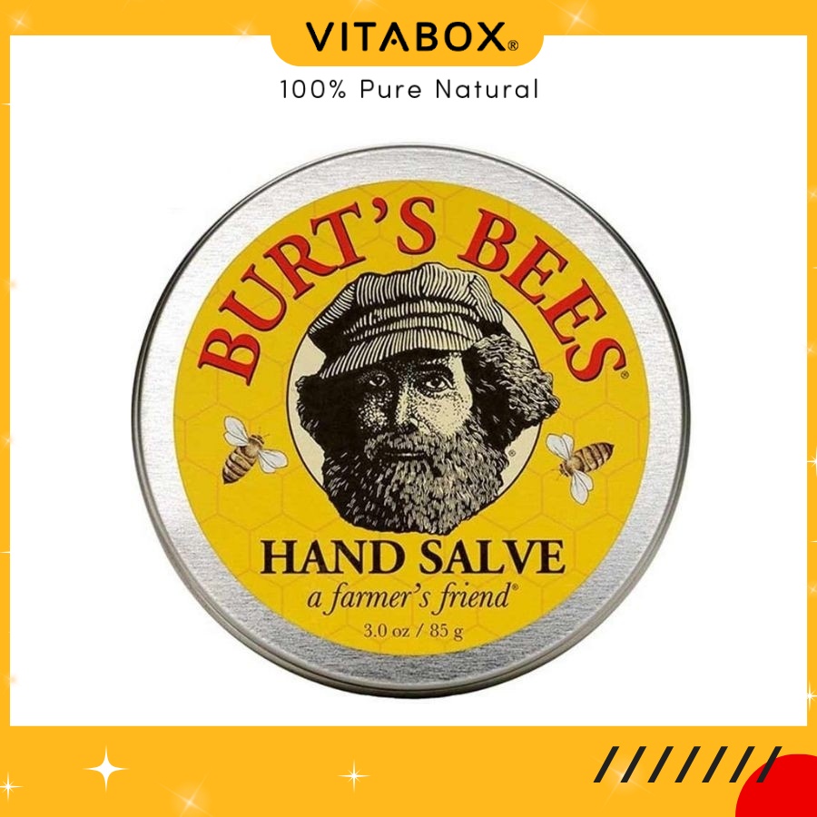 Burt’s Bees Sáp Dưỡng Thiên Nhiên Cho Tay Khô Ráp Đau Hand Salve Burt