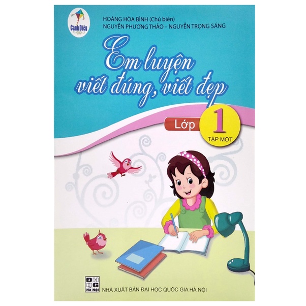 Sách - Combo Em Luyện Viết Đúng, Viết Đẹp Lớp 1 (Tập 1 + Tập 2) - Bộ Cánh Diều