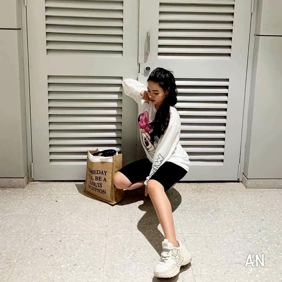 Quần Legging Nữ FREESHIP Quần Ngố Asos Nâng Mông Quần Lửng Cạp Chun Siêu Co Dãn kèm túi zip hồng hàng chuẩn