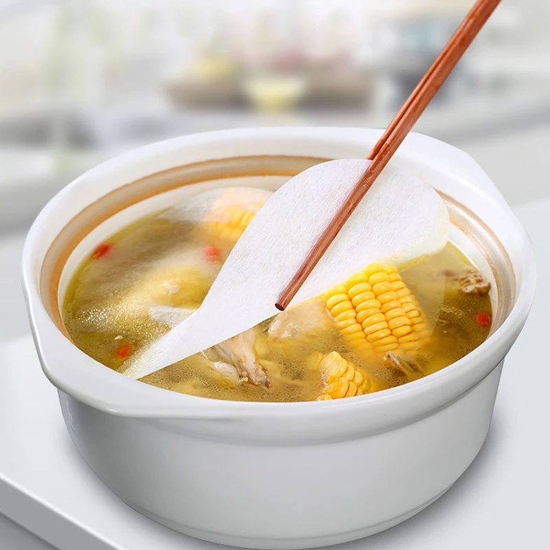 Bộ 12 Giấy Thấm Dầu Nấu Súp Chuyên Dụng Tiện Lợi