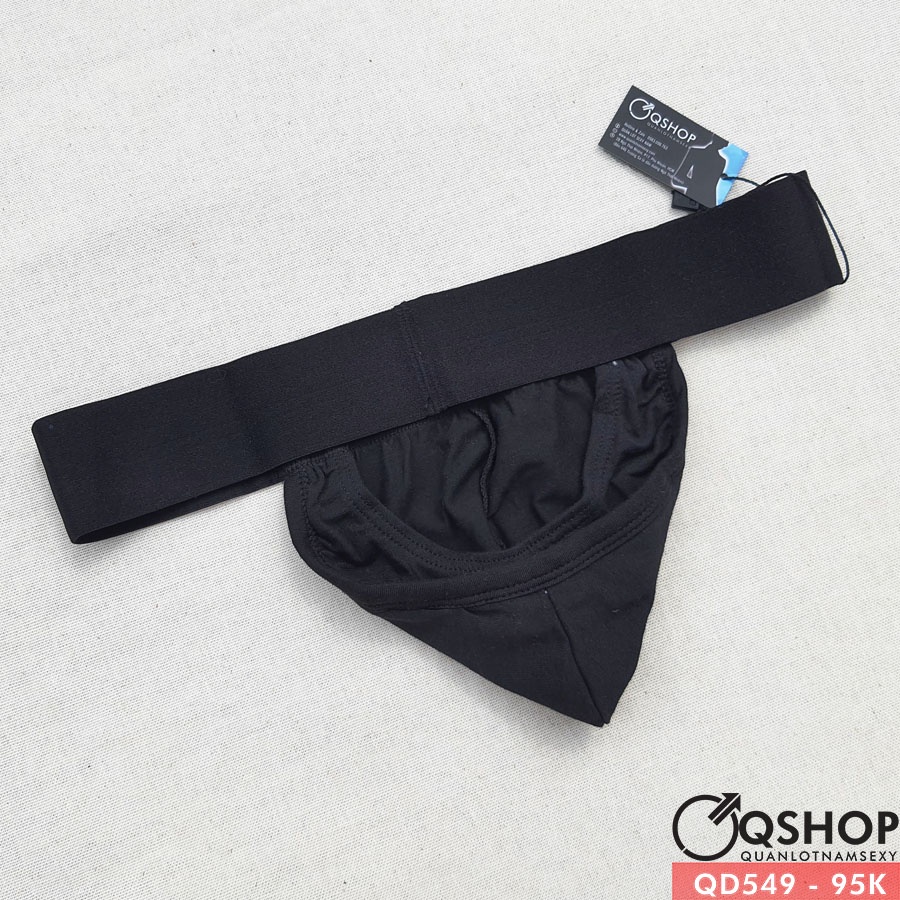 Quần lót dây nam màu trơn thun cotton QSHOP QD549