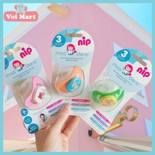 Ty ngậm chuyên dùng chỉnh nha Mis Denti bằng silicon size 3 (Dành cho trẻ mọc chiếc răng hàm đầu tiên)