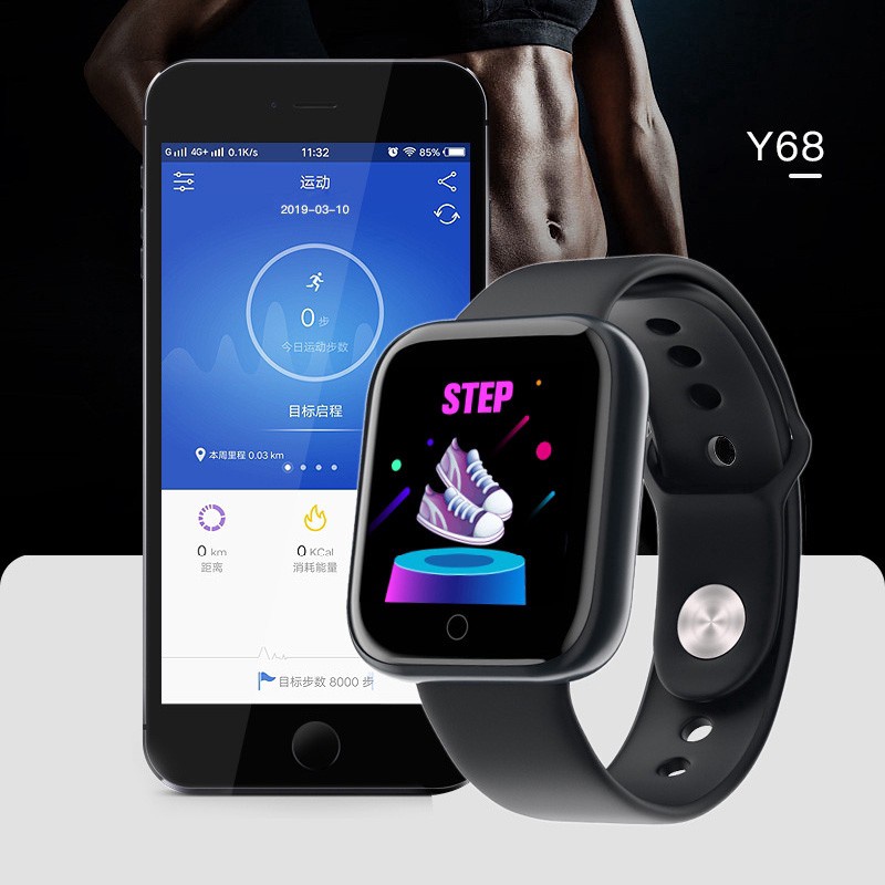 Đồng Hồ Thông Minh Chống Nước Kết Nối Bluetooth Theo Dõi Sức Khỏe
