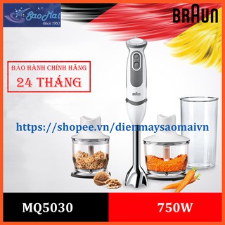 Bảo hành chính hãng - Máy xay cầm tay châu âu Braun MQ5030 750W