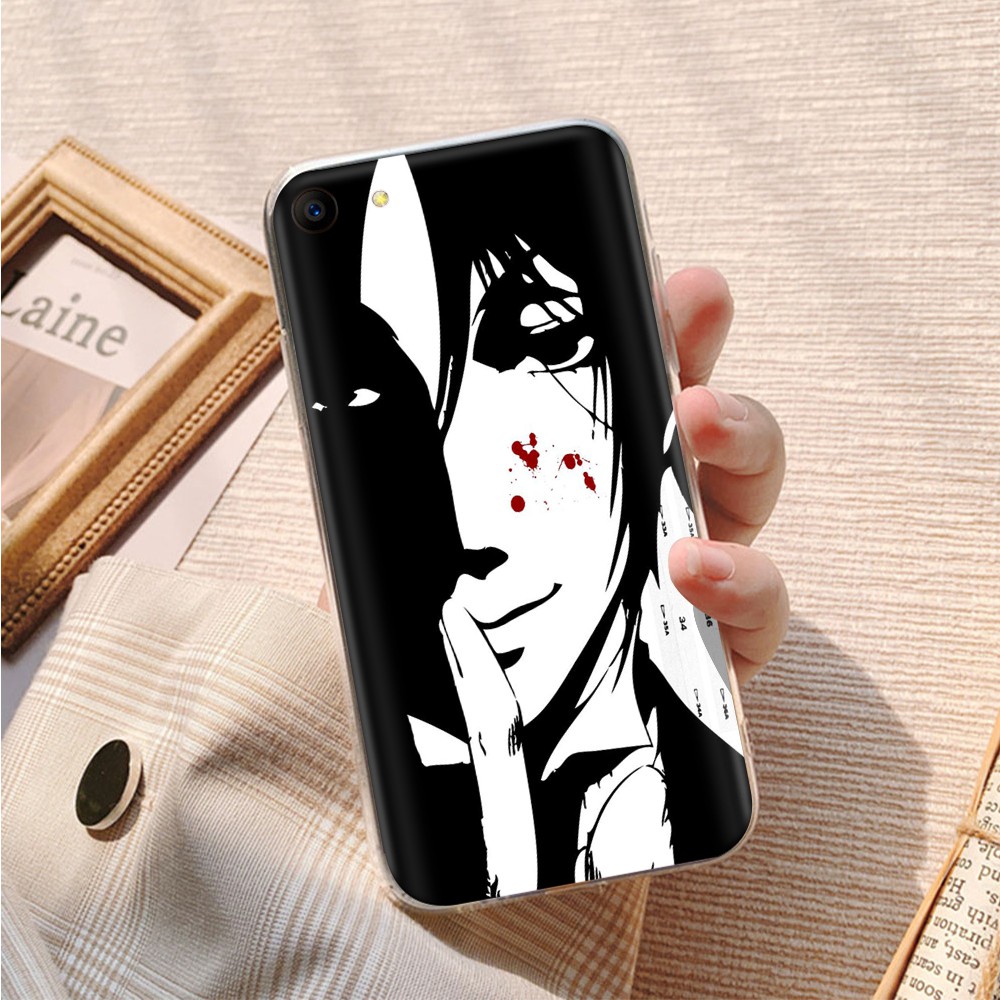 Ốp Điện Thoại Dẻo Trong Suốt Họa Tiết Hoạt Hình Black Butler Cho Motorola Moto G4 G5 G5S G6 Play Plus Gt37