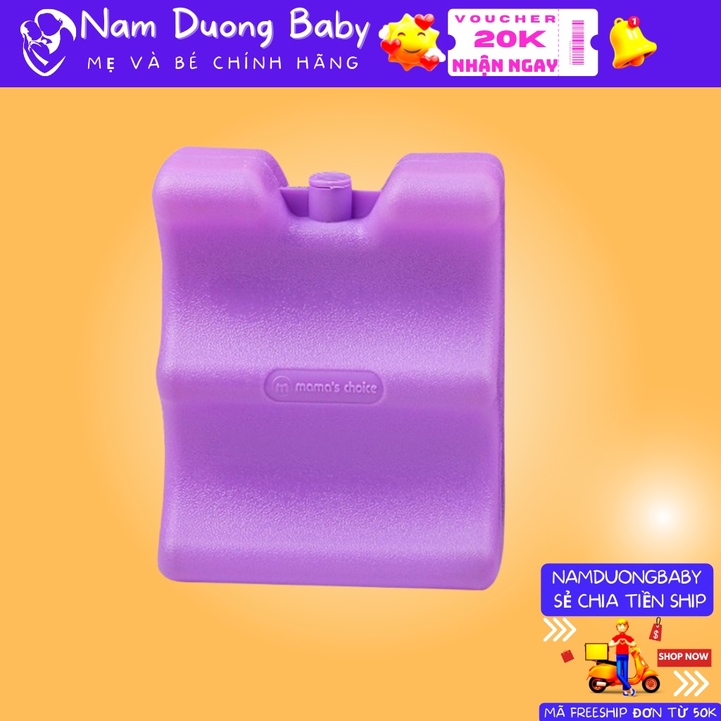 Đá khô giữ lạnh, dùng cho bộ bảo quản lạnh sữa mẹ thương hiệu Mama's choice