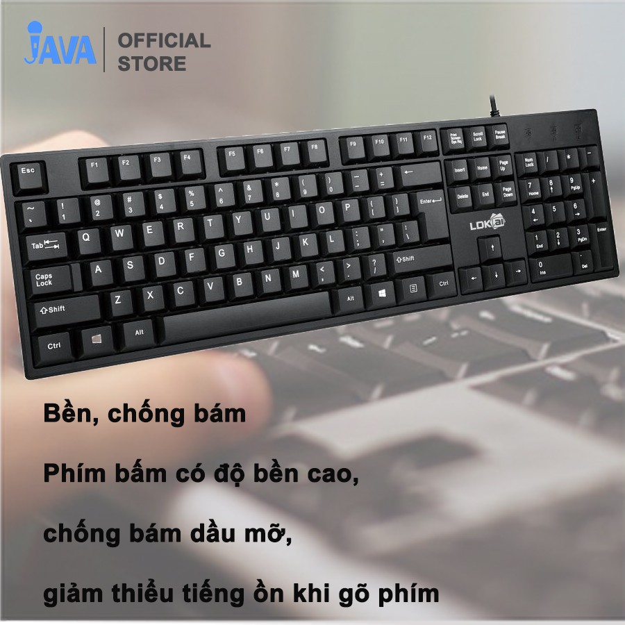 Bộ Bàn Phím kèm Chuột Lokai - Chất Lượng Cao Đa Dụng