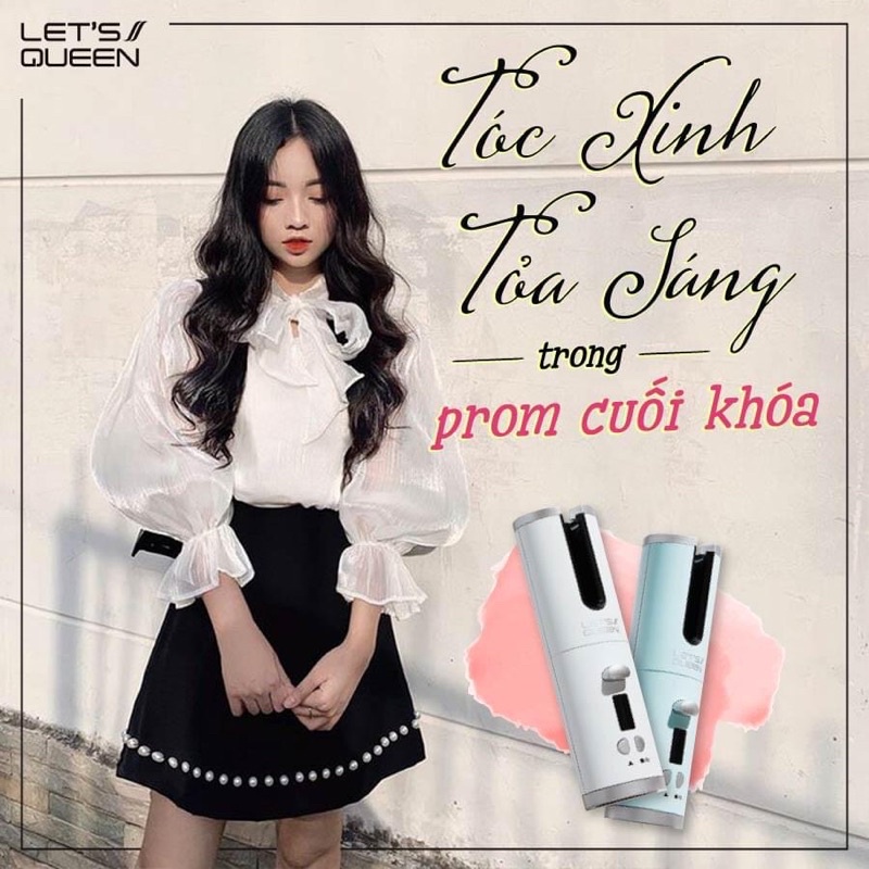 Máy Uốn Tóc Hàn Quốc LET’S QUEEN