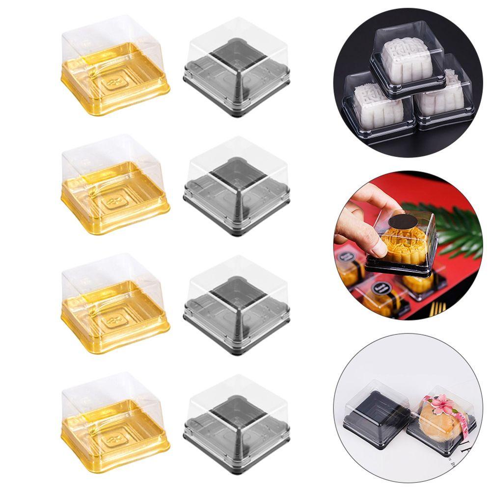 Elsweorth Set 50 Hộp Đựng Bánh Trung Thu Hình Vuông Tiện Lợi
