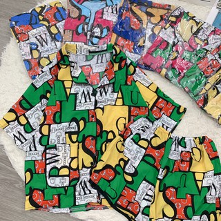 Đồ bộ ngủ Pyjama lụa hình xinh (nhiều hình, hình thật 100% )