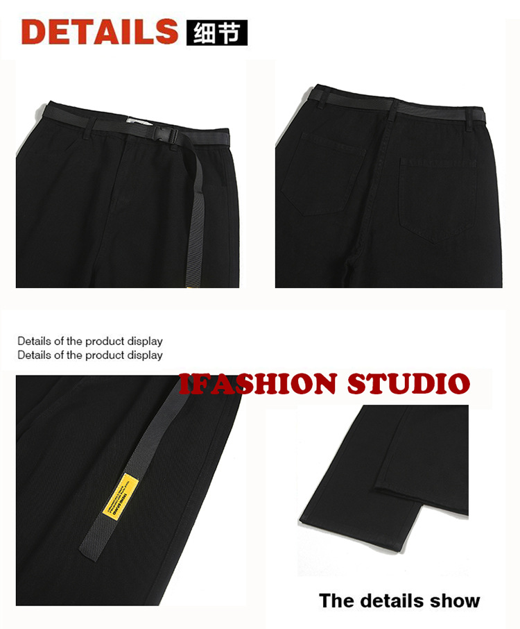 DUNEA Quần Jeans Dài Ống Rộng Thời Trang Cá Tính Cho Nam