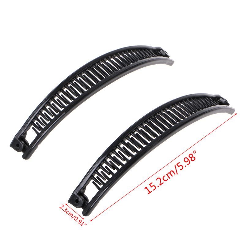 Set 2 Kẹp Tóc Càng Cua Dùng Để Tạo Kiểu Tóc