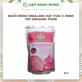 Muối hồng himalaya hạt vừa tbt organic food 1kg